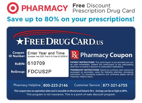 Drugs Com Printable Discount Card